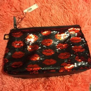 Victorias Secret Makeup bag sequin designs